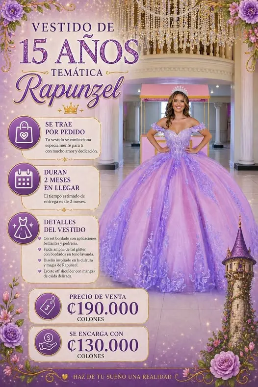 Rapunzel · la magia de tus quince