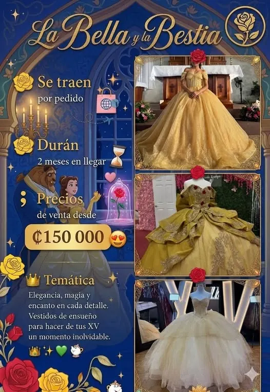 Bella · diseños para tus quince