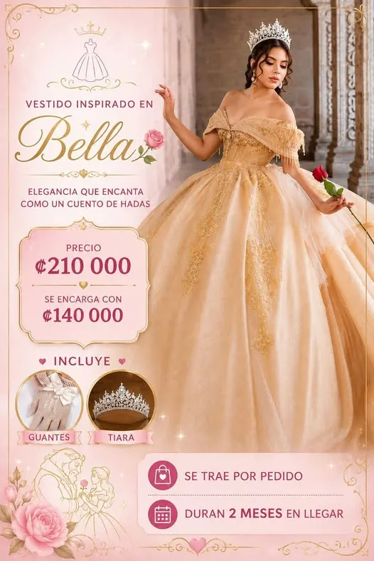 Bella · elegancia de cuento