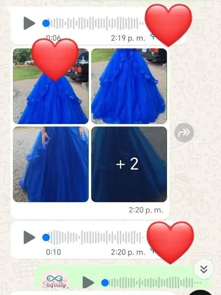 La emoción de recibir su vestido · imagen 4 de 4